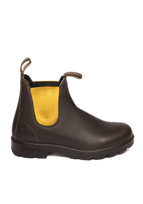 Brown/yellow leather boot BLUNDSTONE FOOTWEAR | 1919LEATHER-BROWN